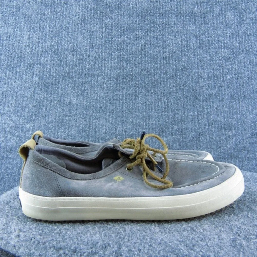 SPERRY Women Sneaker‎ Shoes Blue Leather Lace Up Size 11 Medium